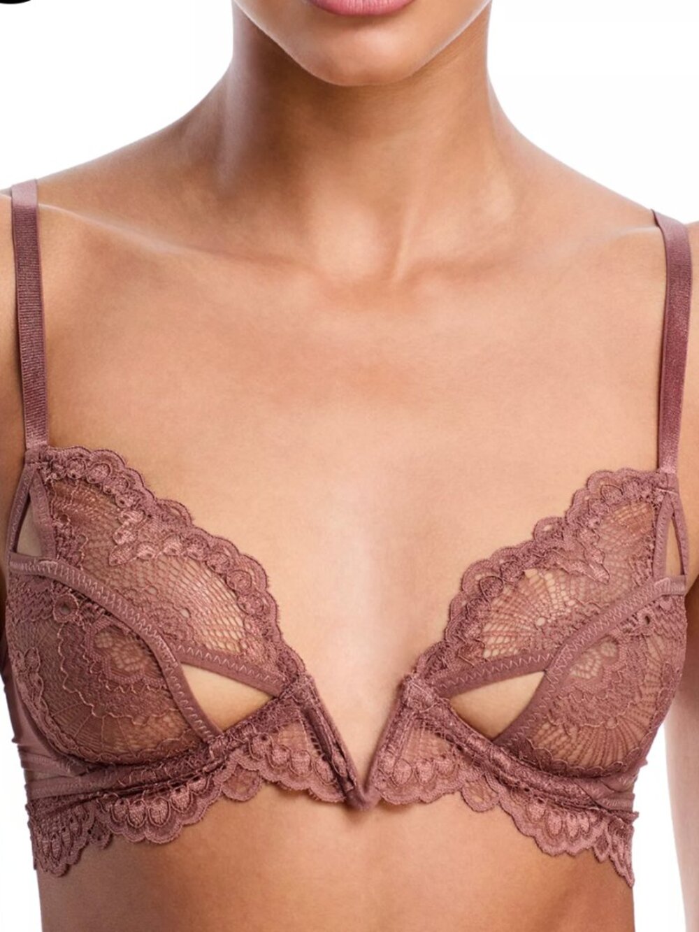 Thistle and Spire Kane Underwire Bra in Cocoa 36C BNWT